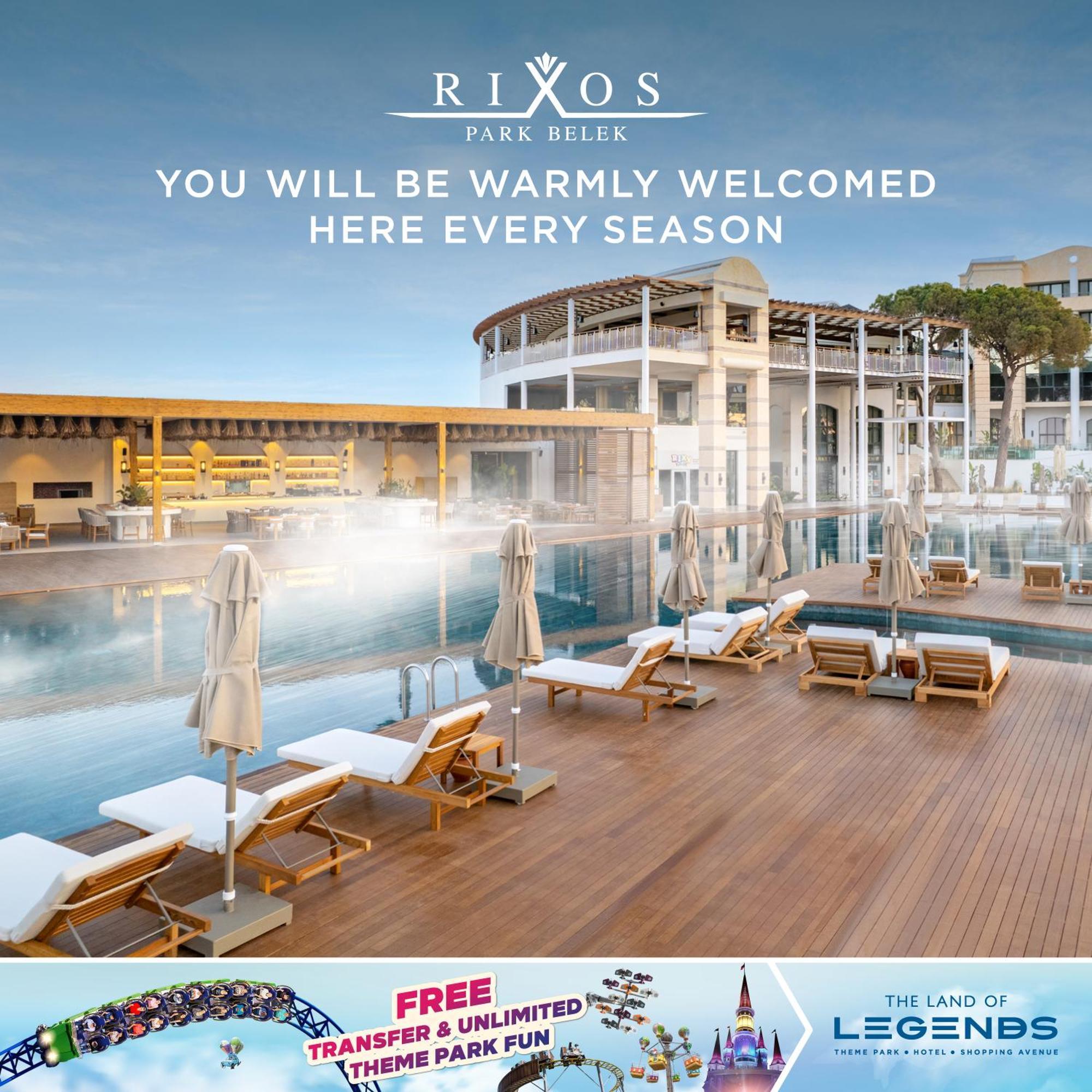 فندق Rixos Park Belek - The Land Of Legends Access المظهر الخارجي الصورة